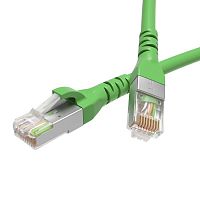 RN5EFU4505GN Патч-корд кат.5E F/UTP экранир. 4х2 LSZH 0.5м зел. DKC 