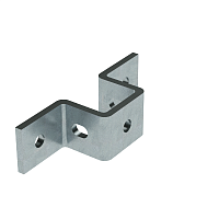 BMD1051HDZ Крепление стеновое для профиля 41х41 гор. оцинк. DKC 