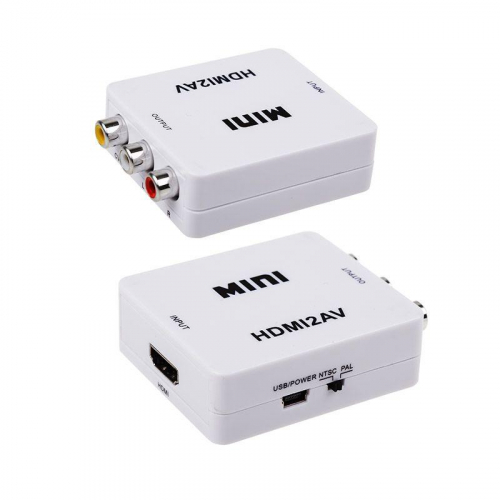 17-6931 Конвертер HDMI на 3 RCA пластик Rexant 