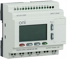 PLR-S-CPU-1004R-AC-BE Реле логическое PLR-S. CPU1004(R) 220В AC с экраном ONI 