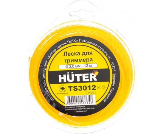 71/2/3 Леска TS3012 (витой квадрат) HUTER 