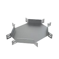 LO0153 Ответвитель для лотка Х-образ. 400х50 сталь 1мм XD50-400 КМ 
