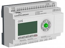 PLR-M-CPU-26R02ADC Контроллер программируемый логический (микро ПЛК) PLR-M. CPU DI16/DO08(R)/AO02 24В DC ONI 