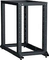 LF05-24U61-2GM Стойка 2-рамная 24U 600х600-1000мм черн. LINEA F ITK 