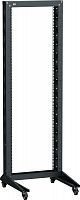 LF05-37U66-1RM Стойка 1-рамная на 37U 600х600мм на рол. черн. LINEA F ITK 