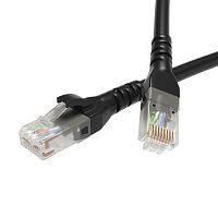 RN5EUU4510BK Патч-корд неэкранированный CAT5E U/UTP 4х2 LSZH 1.0м черн. DKC 