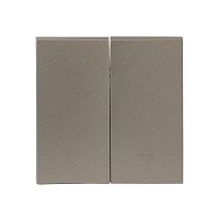 ESV10-L-027-40 Панель лицевая Валенсия для 2-кл. выключателя проходного 10А кашемир PROxima EKF 