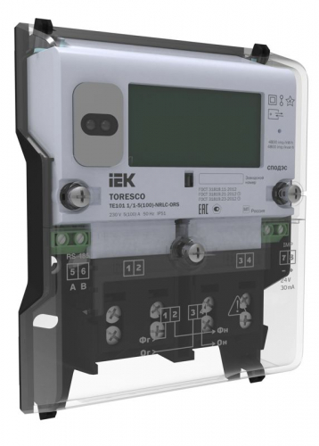 TR-TE101-100-1-F Счетчик TE101 1/1-5(100)-NRLC-OF TORESCO IEK 