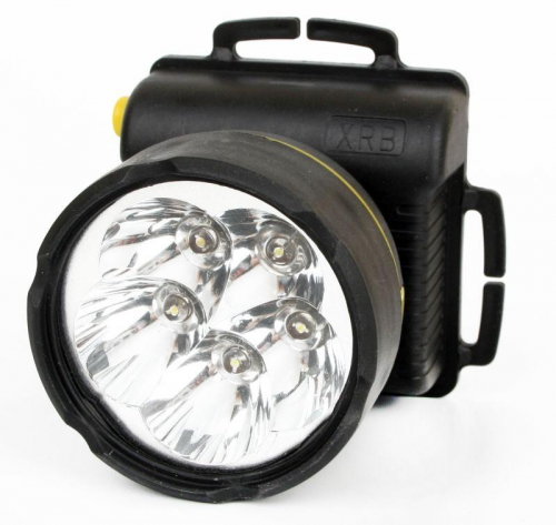 11781 Фонарь налобный 909LED5 (5LED 1 режим; 3хR6 черн.) Ultraflash  фото 8