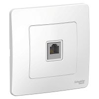 BLNIS011001 Розетка телефонная 1-м СП Blanca RJ11 бел. SE 