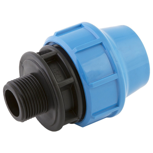 9145 Муфта ДЖИЛЕКС ПНД переходная с наружной резьбой 40х1"