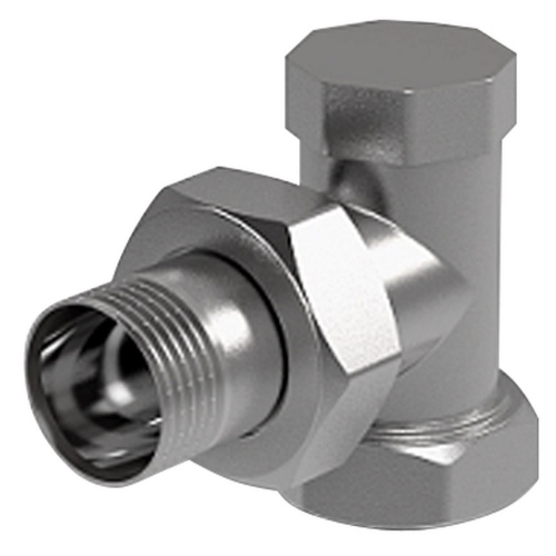 RTO 50.005 Вентиль на обратную подводку угловой Royal Thermo 1/2"
