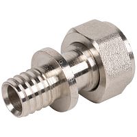 RTE 16.003 Соединение прямое с накидной гайкой 16×1/2"