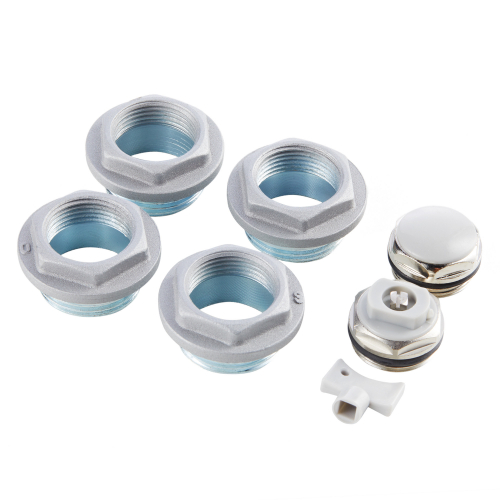 Набор присоединительный Royal Thermo 3/4" silver