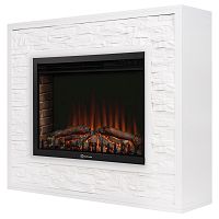 Loft 30 WW Портал Firelight Loft 30 камень белый, белая эмаль