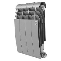 RTBSS35004 Радиатор Royal Thermo BiLiner 350 /Silver Satin - 4 секц.