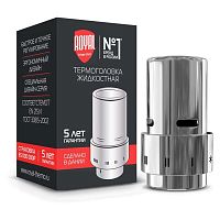 RTE 07.0006 Термоголовка жидкостная ROYAL THERMO Design, Click (хром)