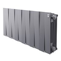 НС-1346075 Радиатор PianoForte 300 12 секц. биметал. Silver Satin Royal Thermo 