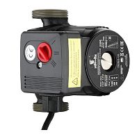 GRS25/6-130 Насос PUMPMAN циркуляционный  (Pmax-100Вт, Hmax-6м, Qmax-42л/мин, 130мм, с гайками и каб)