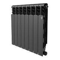 RTRBNS250008 Радиатор Royal Thermo Revolution Bimetall 500 2.0/Noir Sable – 8 секц.