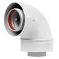 RTF07.050 Колено Royal Thermo диам. 60/100L FF 90гр