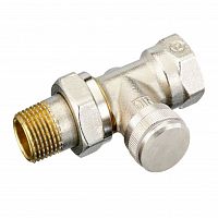 003L0144R Клапан запорный прямой никелированный РИДАН LV Ду15 Ру10