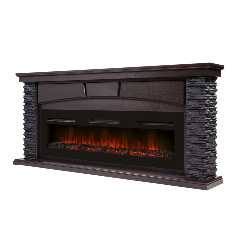 Porto Long BV Портал Firelight Porto Long камень черный, шпон венге