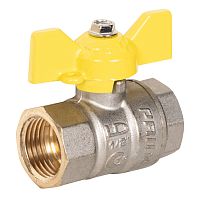 LD 47.360.15 Кран шаровой латунный LD Pride 47.15.В-В.Б GAS (бабочка)
