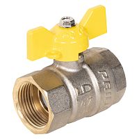 LD 47.360.20 Кран шаровой латунный LD Pride 47.20.В-В.Б GAS (бабочка)