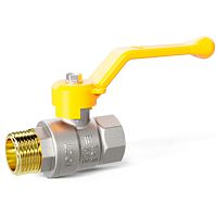 LD 47.363.15 Кран шаровой латунный LD Pride 47.15.В-Н.Р GAS (рычаг)