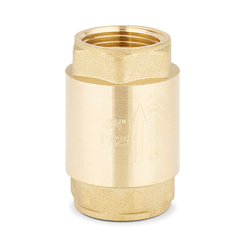 VM04502 Клапан обратный VARMEGA с латунным диском 3/4"