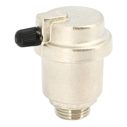 231N2000 Воздухоотводчик Uni-Fitt автоматический c боковым выпуском 1/2", никелированный