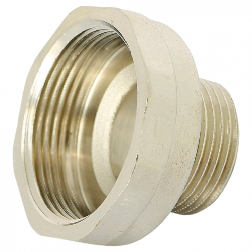 603N3500 Переходник Uni-Fitt НВ 3/4"x1 1/4", никелированный