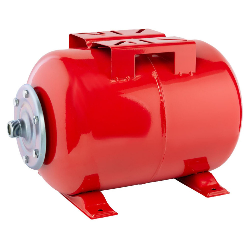 TANK24V Гидроаккумулятор PUMPMAN вертикальный красный, фланец н/с 24 л