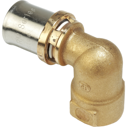RM129Y043 Угольник-пресс Giacomini латунь ВР 16x3/4", 