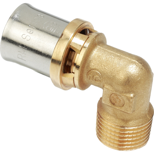 RM127Y049 Угольник-пресс Giacomini латунь НР 26x3/4", 