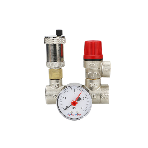 VM16201 Группа безопасности котла VARMEGA  1" латунь