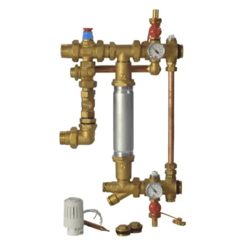R557RY043 Узел смесительный Giacomini 1" без насоса, 