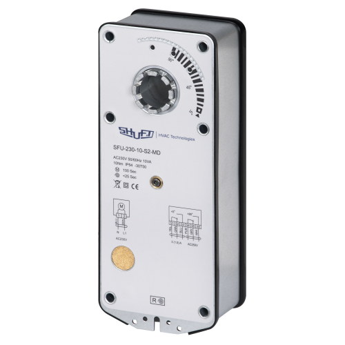 SFU-230-10-S2-MD Электропривод с возвратной пружиной SHUFT 