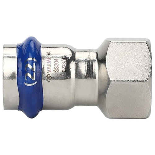 VM705002205 Муфта VARMEGA раструбная Inox Press ВР 22x3/4"