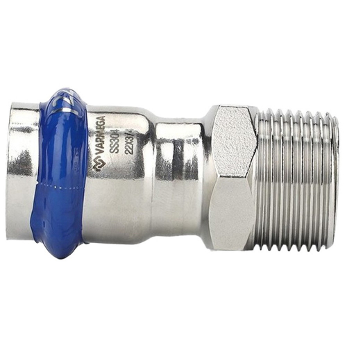 VM706001504 Муфта VARMEGA раструбная Inox Press НР 15x1/2"
