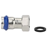 VM709001504 Муфта VARMEGA раструбная Inox Press с накидной гайкой 15x1/2"