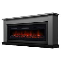 set EFP/P-1600ULS/ Canto Long GB Каминокомплект:Очаг Electrolux Infinity EFP/P-1600ULS, портал Canto Long графит, черный