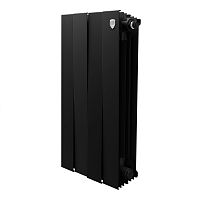 RTPB3050004 Радиатор биметаллический Royal Thermo PianoForte 500 Чёрный - 4 секц.