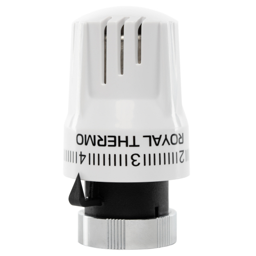 RTO 22.01 Термоголовка жидкостная Royal Thermo BASIC М30х1,5 (белый)