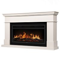set EFP/P-3620LS+California 36 L Каминокомплект: Очаг Electrolux EFP/P-3620LS, портал California 42/40/36, молочный