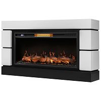 set RTFP/P-AR40LS+Moderno 40 W Каминокомплект: Очаг Royal Thermo Aurora RTFP/P-AR40LS, портал Moderno 42/40/36, белый