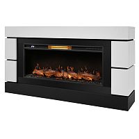set RTFP/P-AR40LS+Moderno 40 Wlmdf Каминокомплект: Очаг Royal Thermo Aurora RTFP/P-AR40LS, портал Moderno 42/40/36, белый, р/в