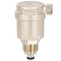 VM13002 Воздухоотводчик VARMEGA автоматический 1/2", боковой выпуск, с отсекающим клапаном, 