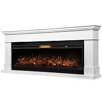 set RTFP/P-AR60LS+California 60 W Каминокомплект: Очаг Royal Thermo Aurora RTFP/P-AR60LS, портал California 60 W, белый